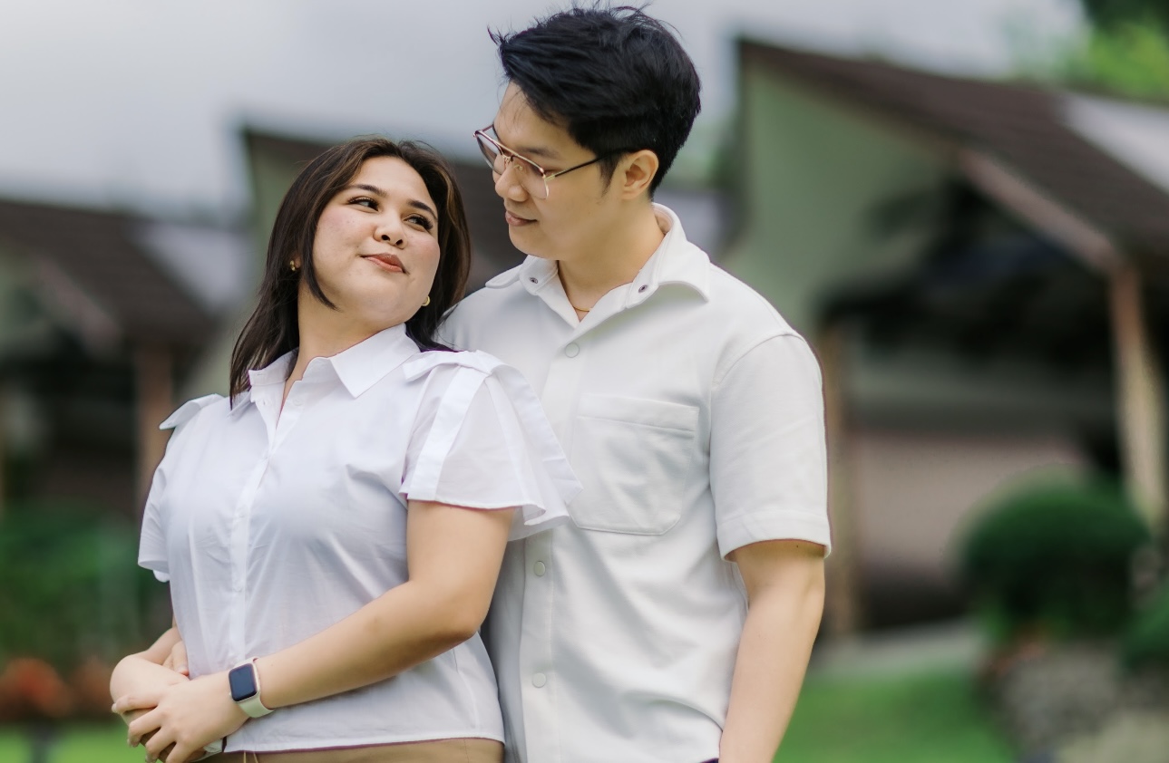 Editorial portrait of Kirk and Mariz